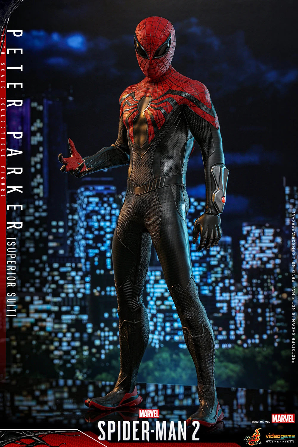 Hot Toys Marvel's Spider-Man 2 Spider-Man (Superior Suit) 1/6th Scale Figure