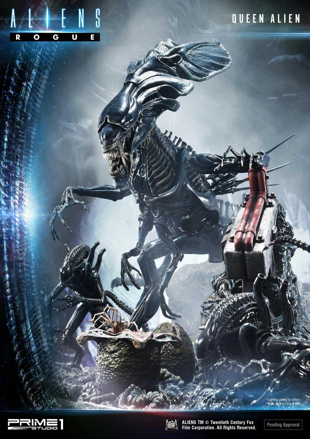 Prime 1 Studio Aliens Premium Masterline Queen Alien Battle Diorama Statue Diorama