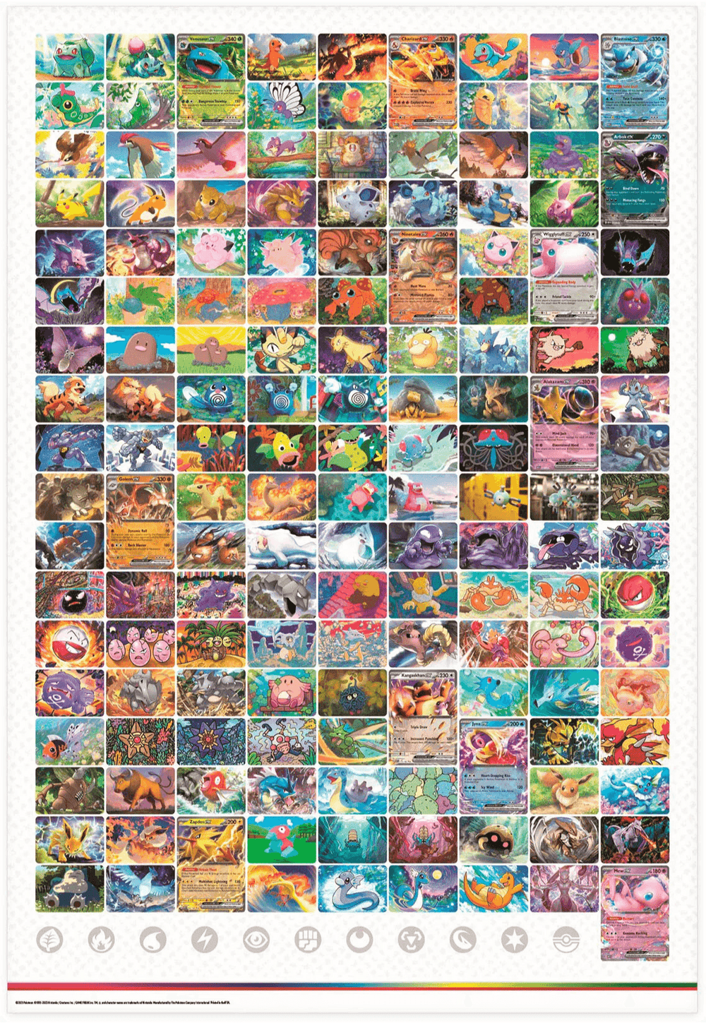 Pokemon Scarlet & Violet 151 Poster Collection