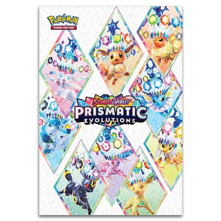 Pokémon TCG: Scarlet & Violet-Prismatic Evolutions Poster Collection