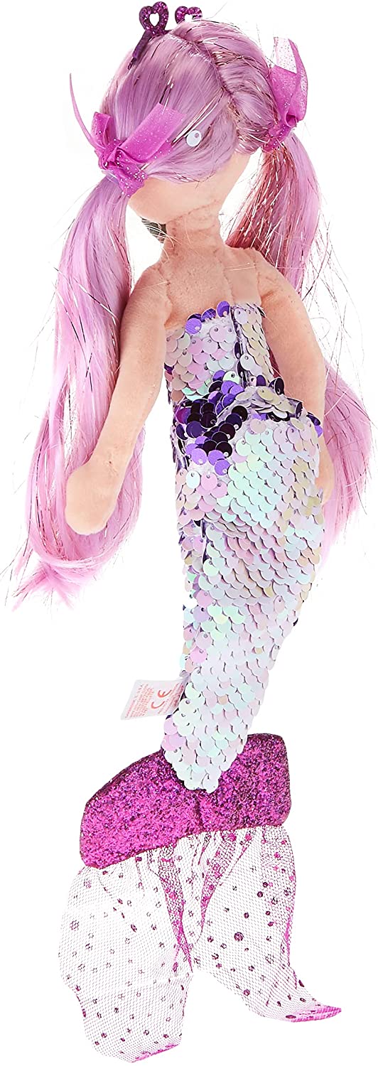 Ty Mermaid Lorelei Purple Sequin Plush