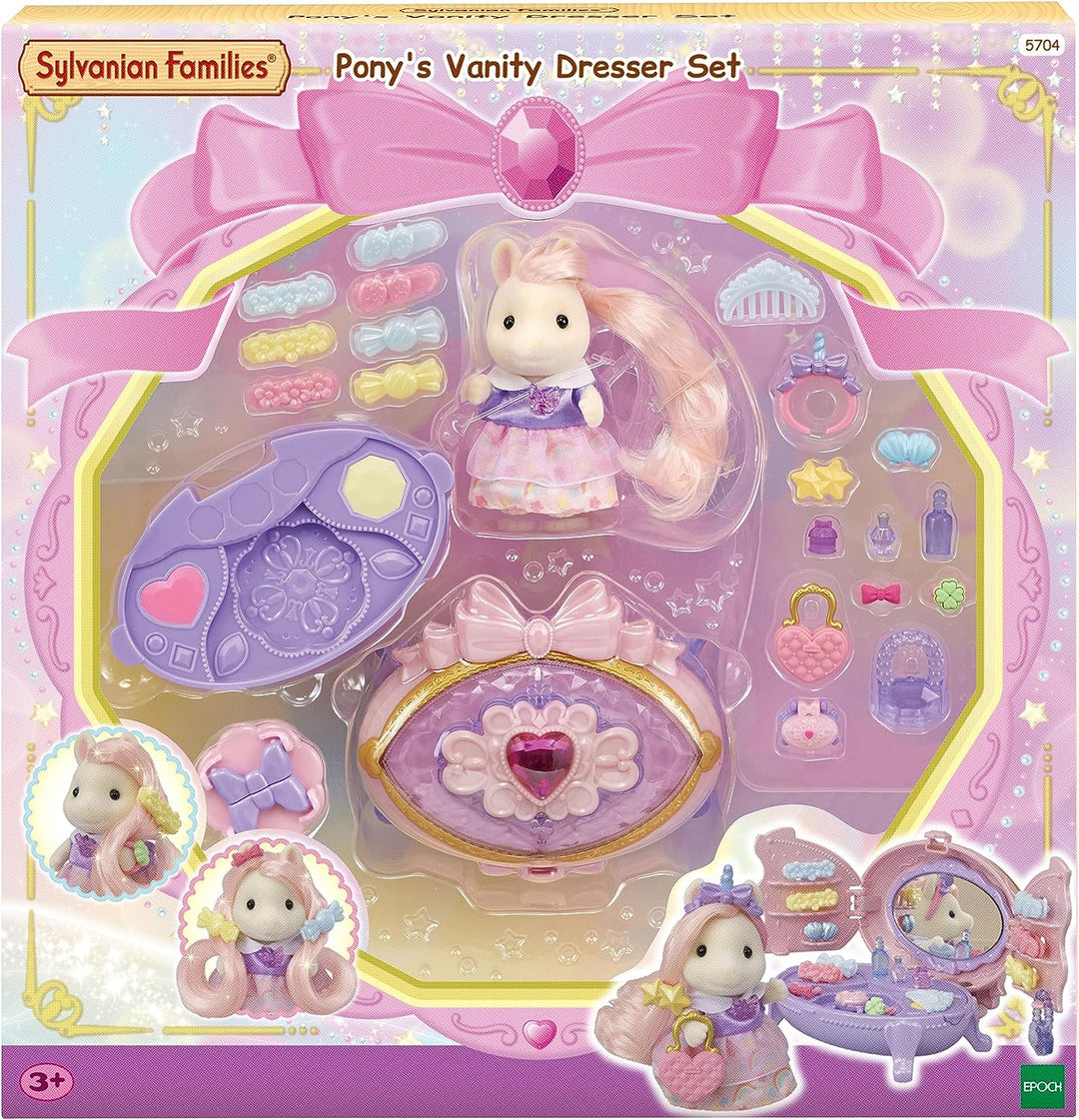 Sylvanian Families Pony's Vanity Dresser Set