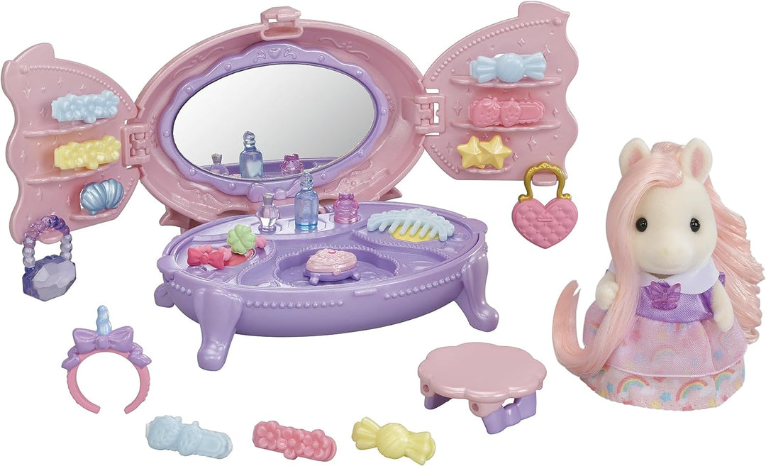 Sylvanian Families Pony's Vanity Dresser Set