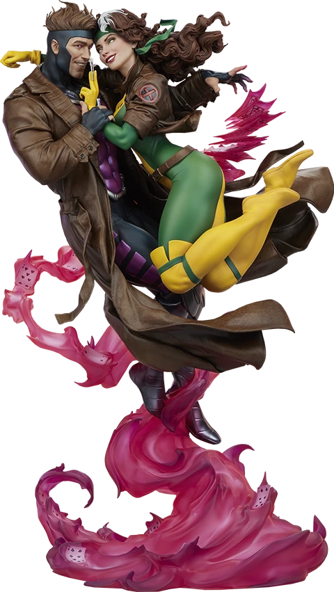 Sideshow Marvel Comics Rogue & Gambit Statue