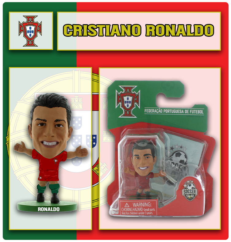 Cristiano Ronaldo Portugal SoccerStarz Figure