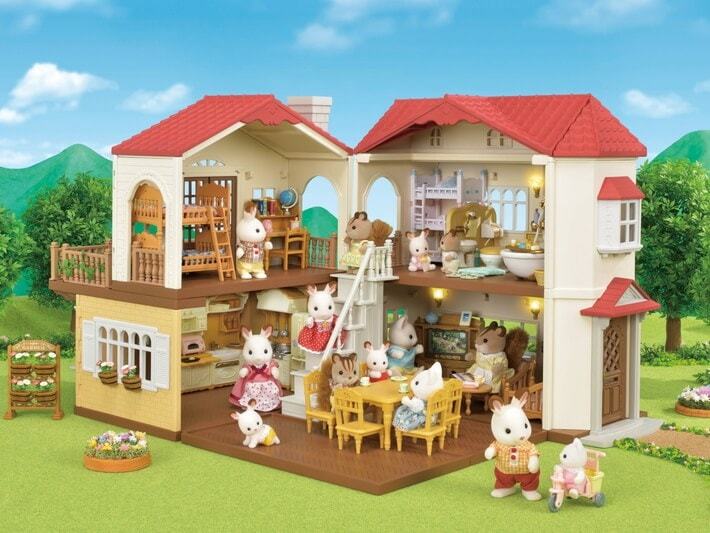 Sylvanian Families Red Roof Country Home