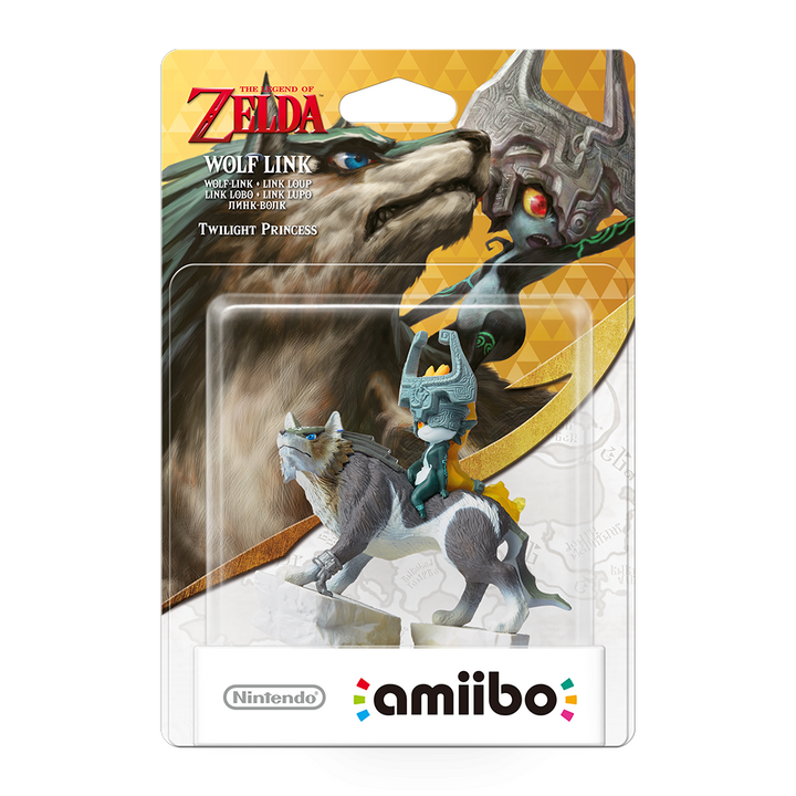 Nintendo Amiibo Character - Wolf Link (The Legend Of Zelda Collection)