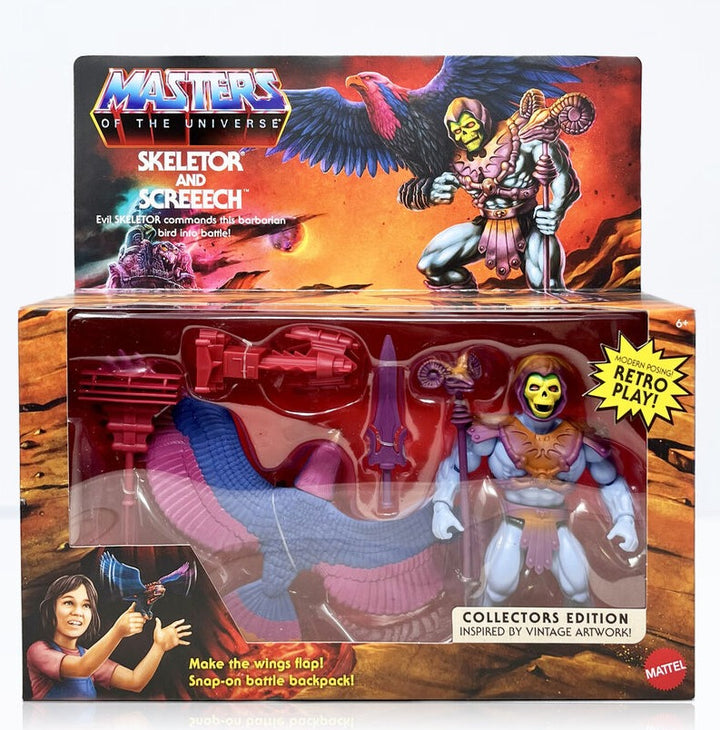 Masters of the Universe Origins Skeletor & Screech Action Figure Two-Pack