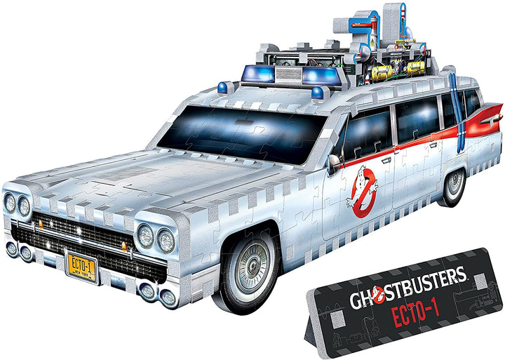 Wrebbit Ghost Busters ECTO-1 Car (280 piece) Puzzle