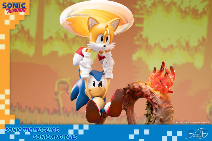 First4Figures Sonic The Hedgehog (Sonic & Tails) Statue