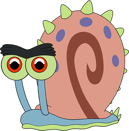 Youtooz Official Spongebob Squarepants Prehistoric Gary Snail 6" Plush