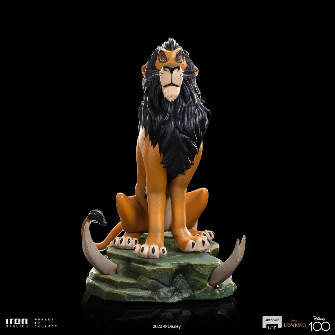 Iron Studios Disney The Lion King 1/10 Art Scale Scar Statue