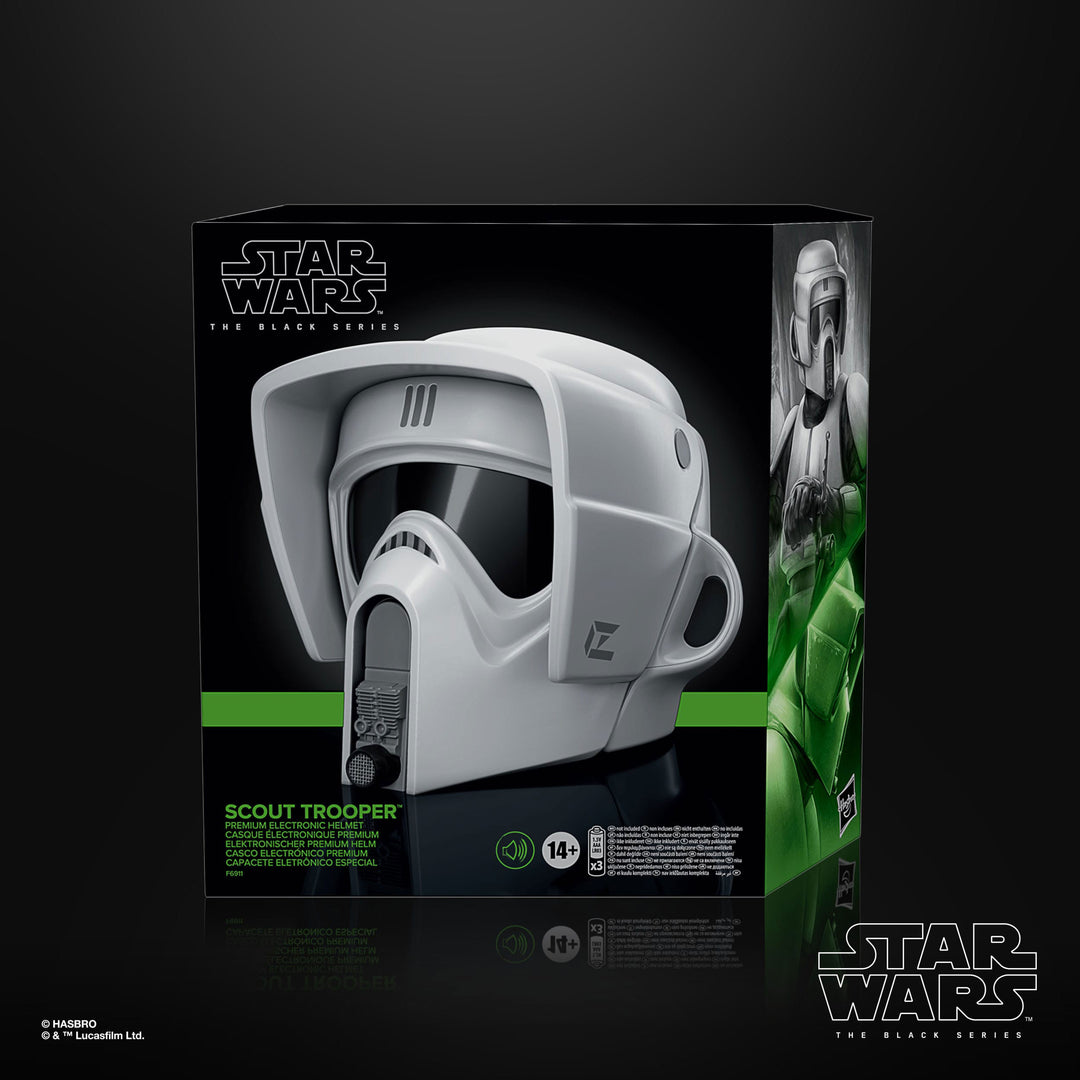 Star Wars The Black Series Scout Trooper Electronic Helmet