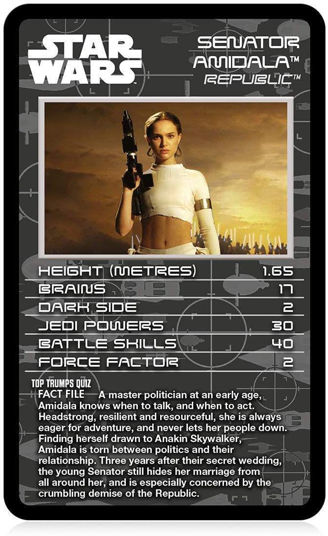 Top Trumps Specials Star Wars Episodes 1-3 Card Game