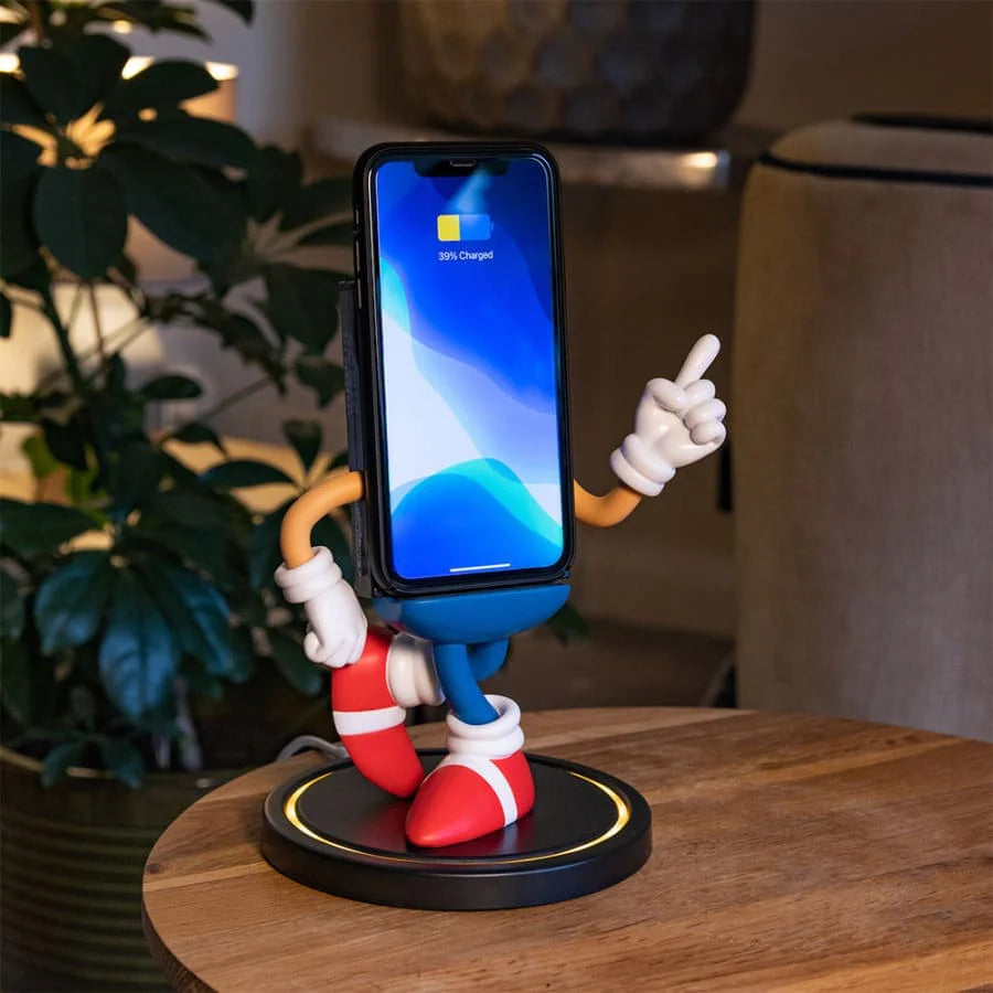 Power Idolz Sonic the Hedgehog Wireless Mobile Phone Charging Dock