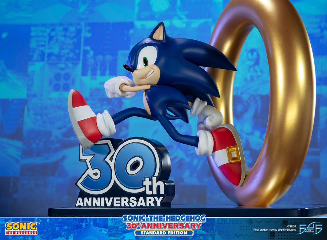 First4Figures Sonic The Hedgehog Sonic (30th Anniversary) Statue