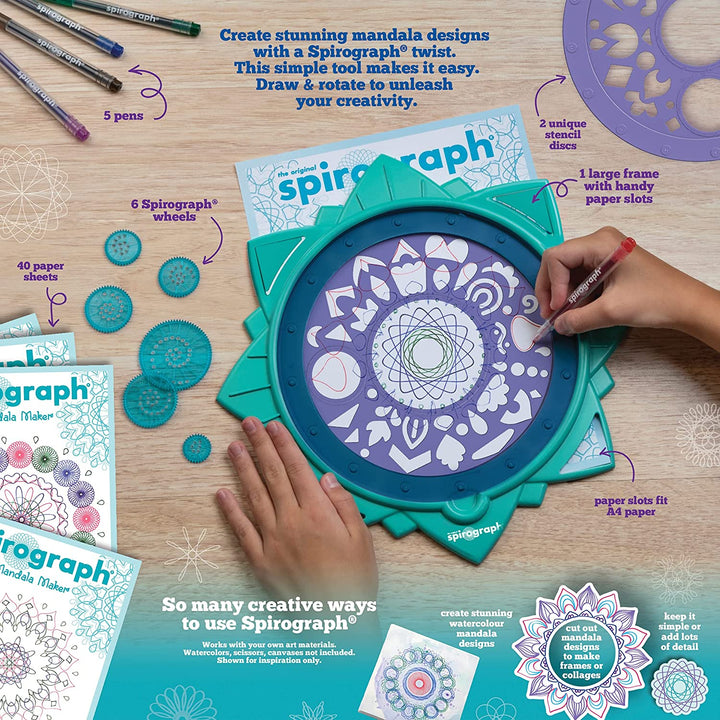 Spirograph Mandala Patterns