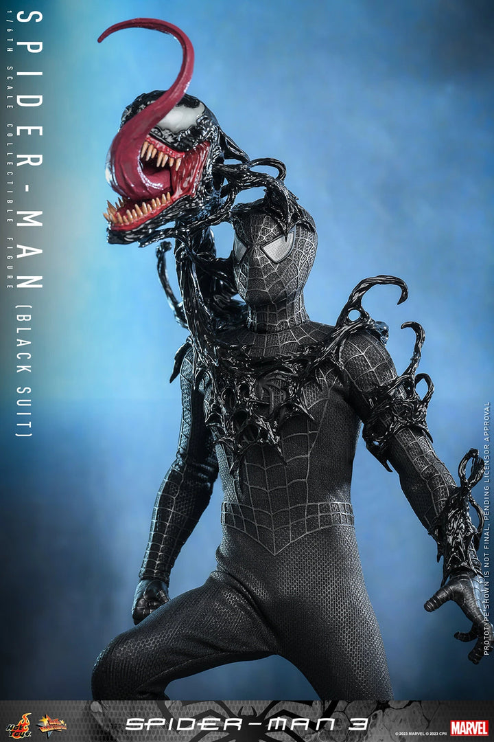 Hot Toys Spider-Man 3 Spider Man Black Suit 1/6th Scale Figure
