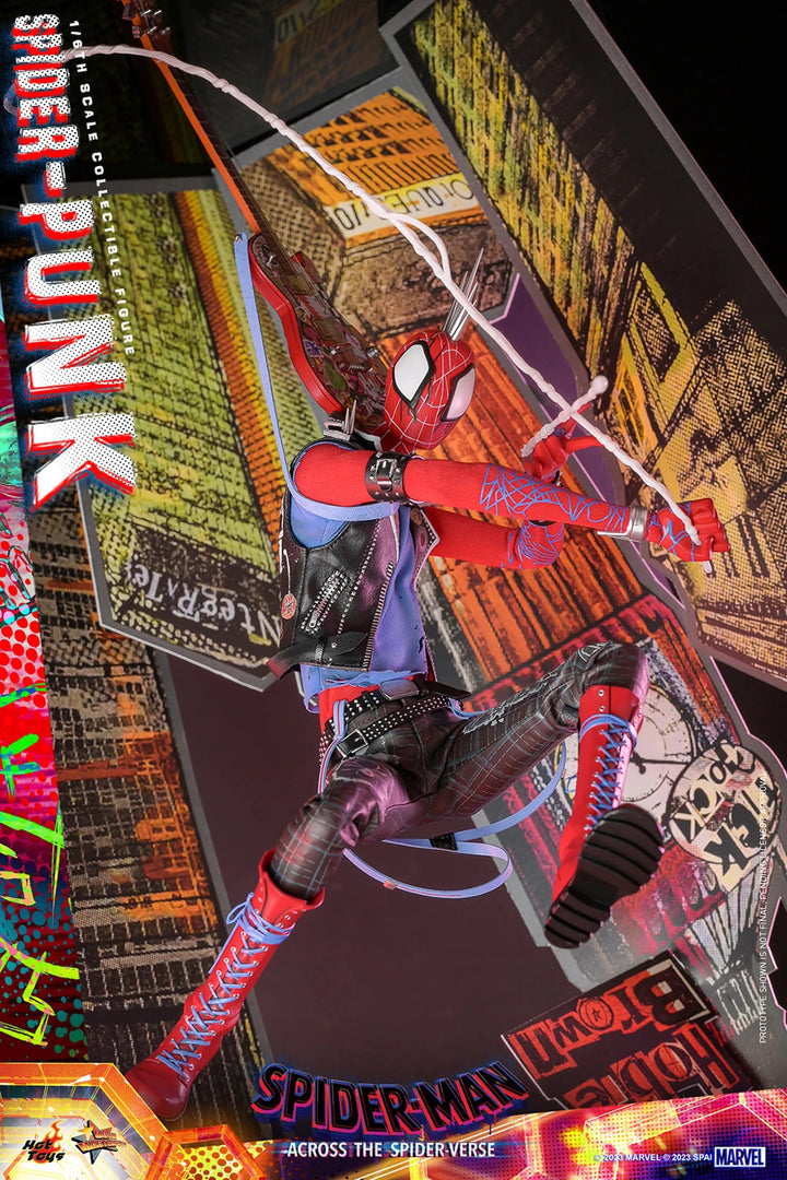 Hot Toys Spider-Man Across The Spider-Verse Spider-Punk 1/6 Scale Figure