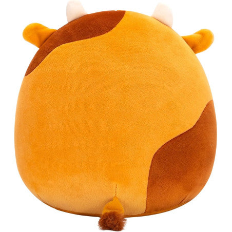 Squishmallows 7.5" Jericho The Gingerbread Cow Holiday Plush