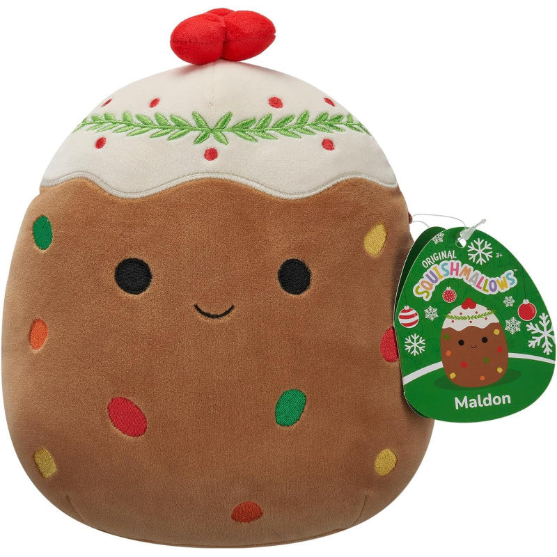 Squishmallows 7.5" Maldon The Fruit Cake Holiday Plush