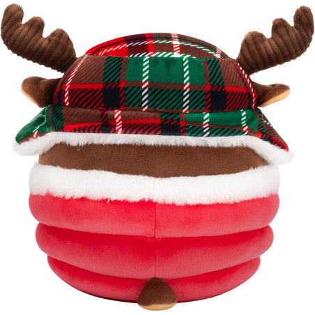 Squishmallows 7.5" Maurice The Brown Moose With Puffer Jacket Holiday Plush