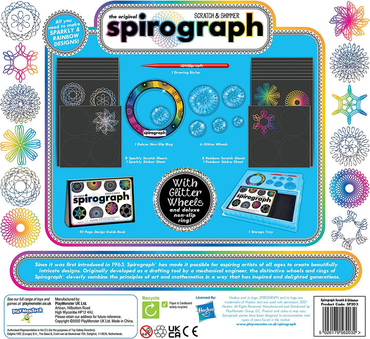 Spirograph Scratch & Shimmer