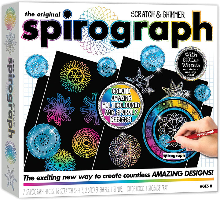 Spirograph Scratch & Shimmer