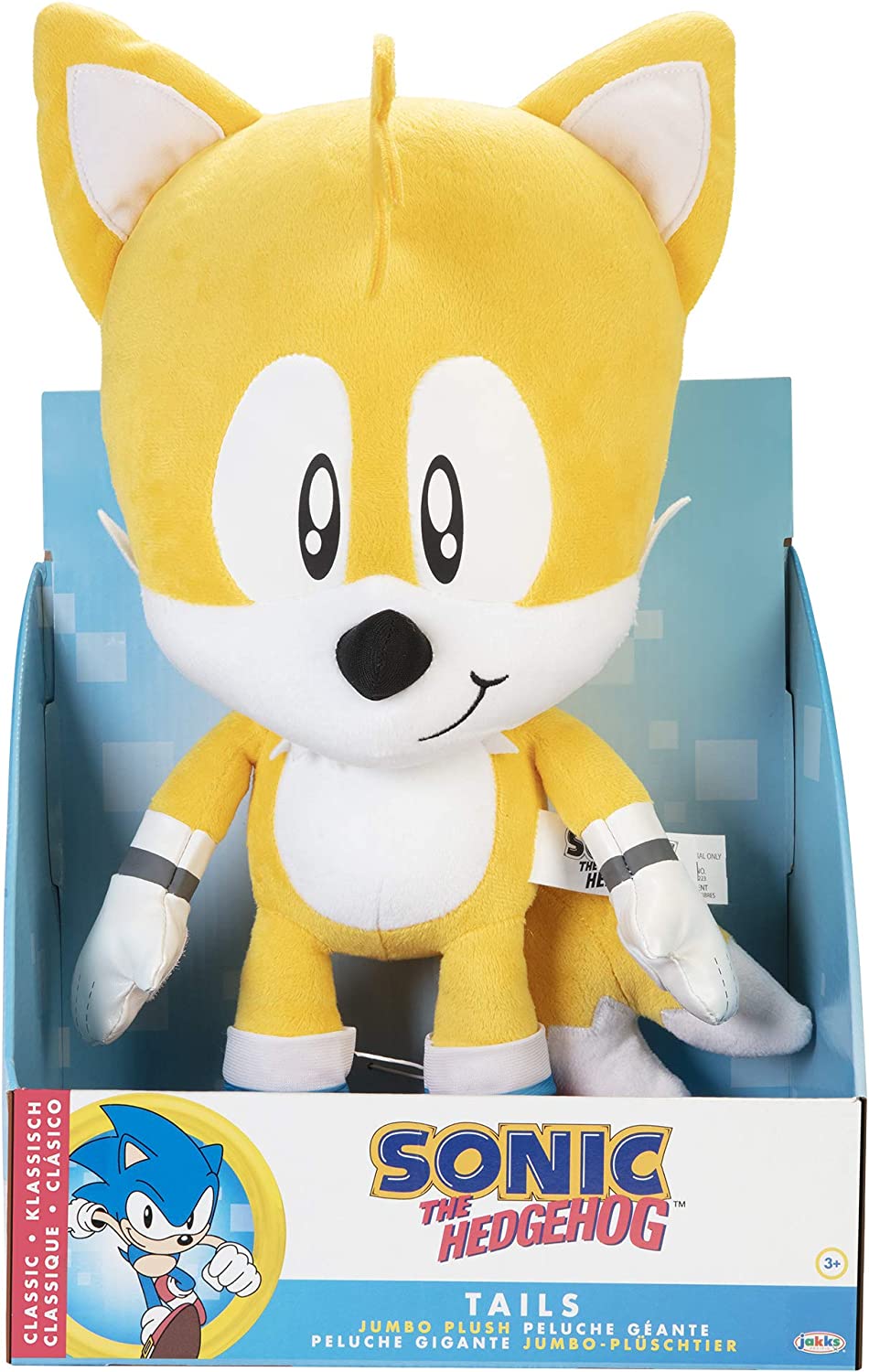 Sonic The Hedgehog Jumbo Tails Plush