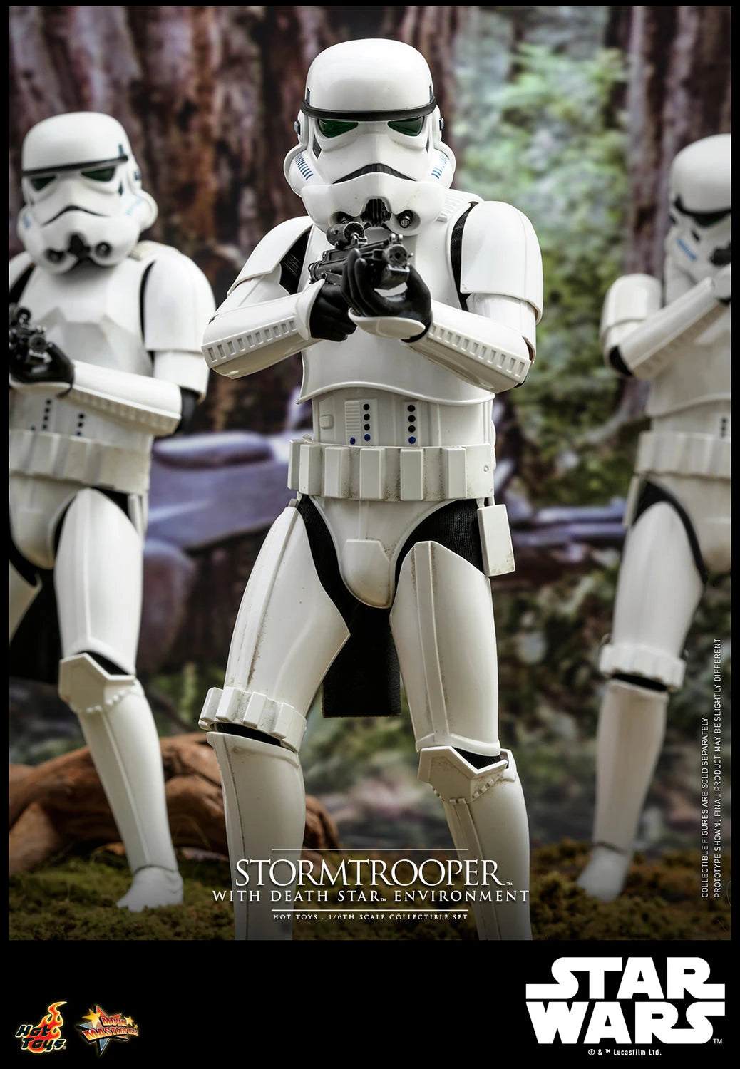 Hot Toys Star Wars Stormtrooper with Death Star Environment 1/6th Scale Figure