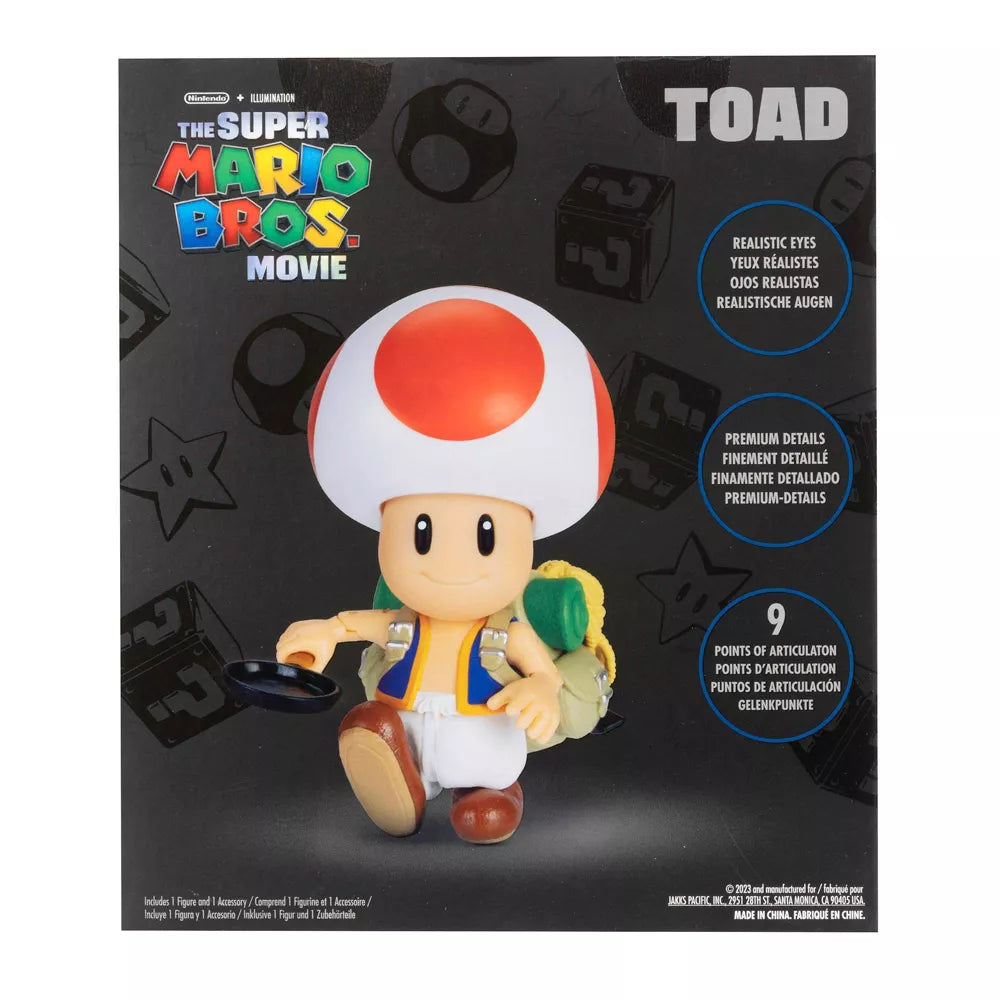 Super Mario Bros 5"  Toad Figure