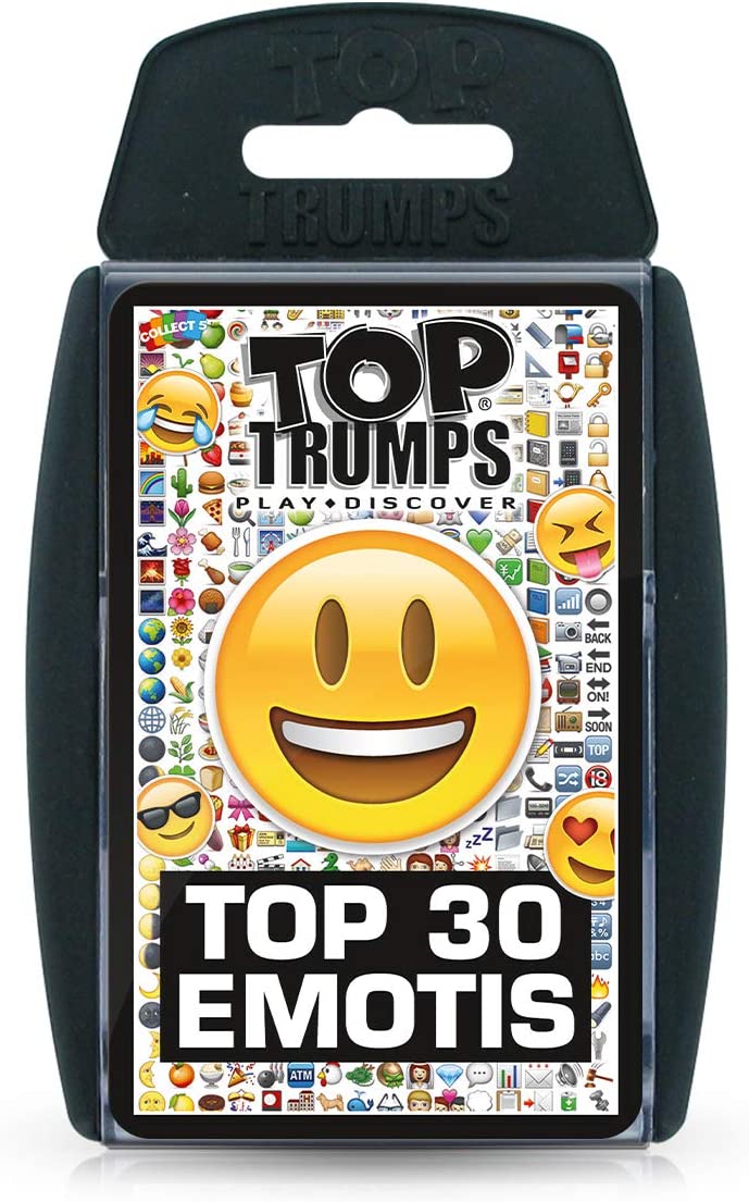 Top Trumps Classics Top 30 Emotis Card Game