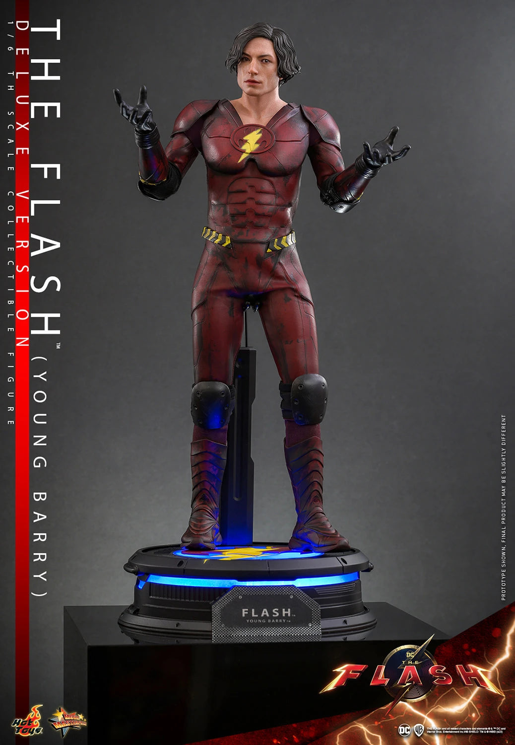 Hot Toys The Flash Movie The Flash (Young Barry) Deluxe 1/6th Scale Figure