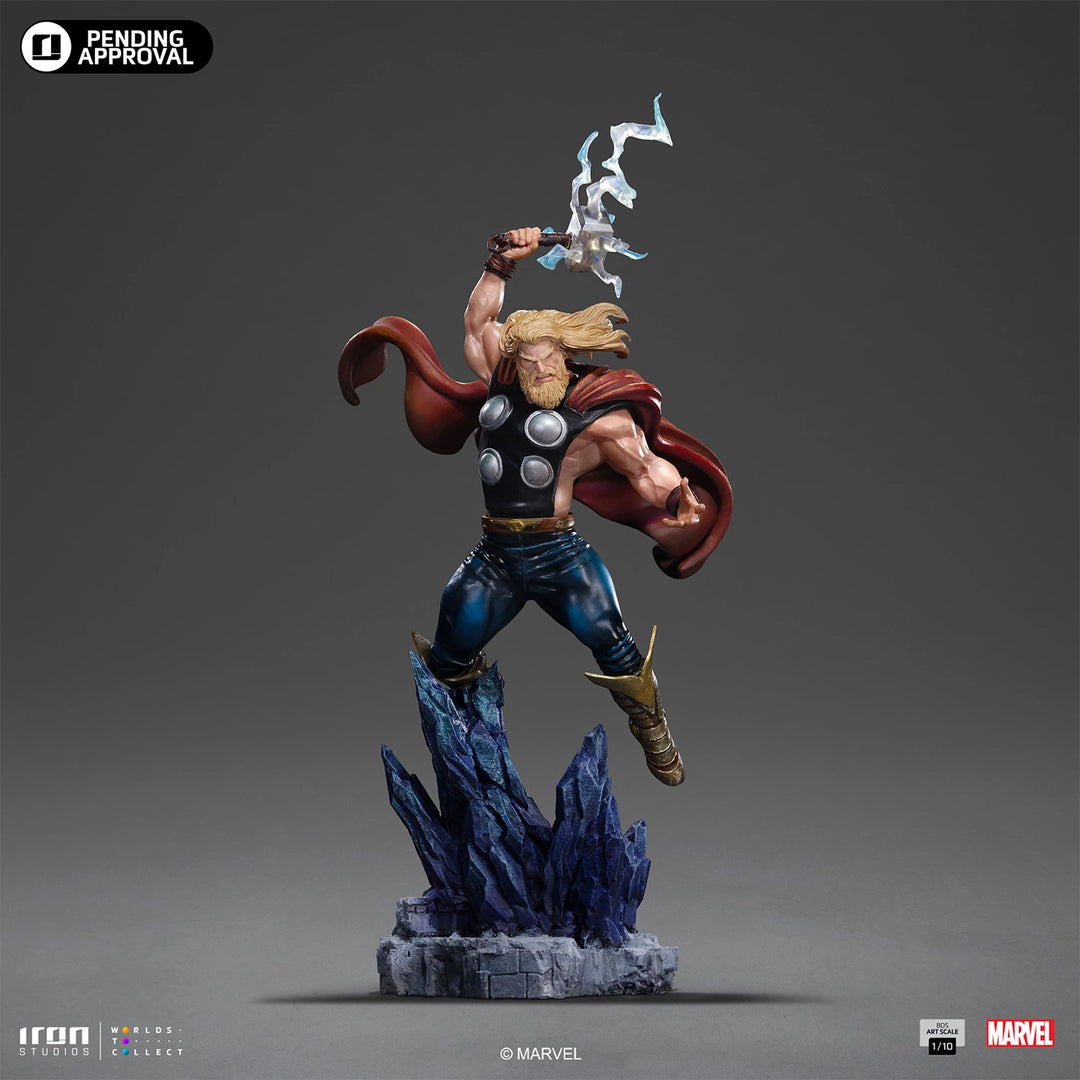 Iron Studios Marvel Comics Battle Diorama Series Thor (Infinity Gauntlet) 1/10 Art Scale Limited Edition Statue
