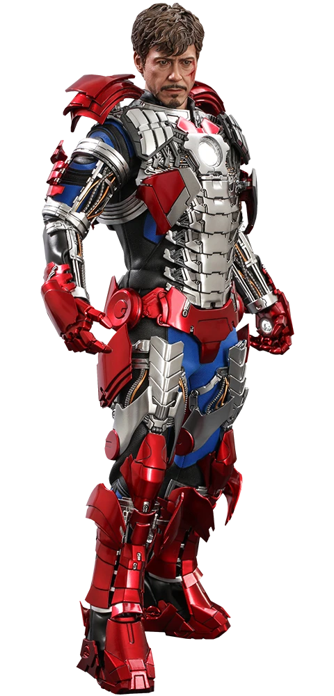 Hot Toys Iron Man Tony Stark (Mark V Suit Up) 1/6th Scale Figure