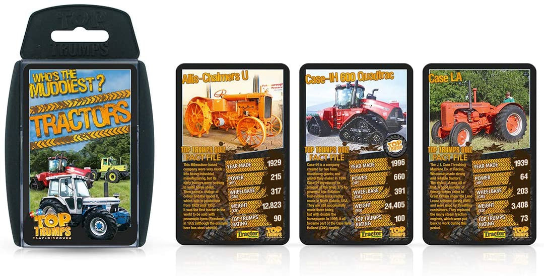 Top Trumps Specials Tractors Card Game