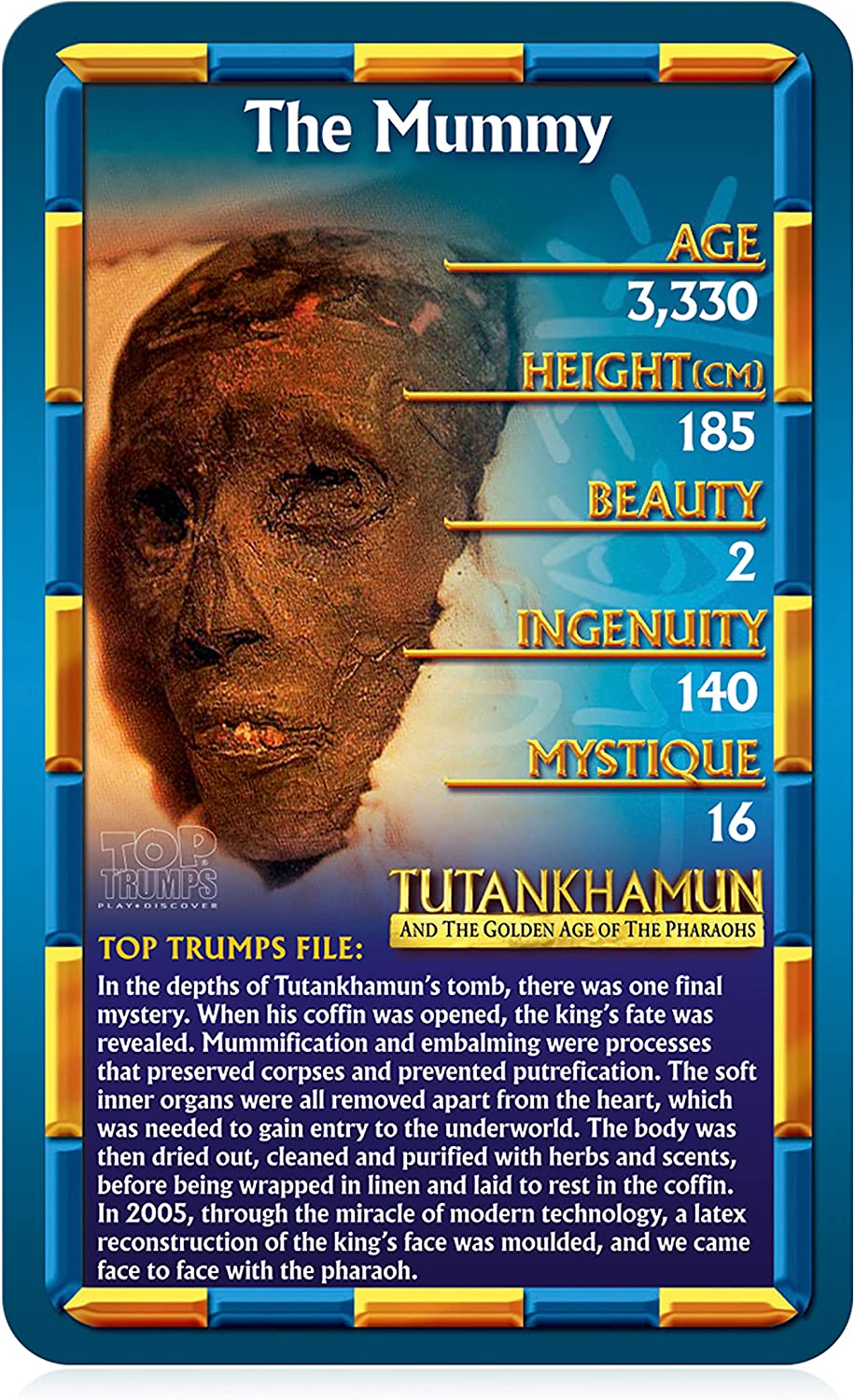 Top Trumps Classics Ancient Egypt Card Game