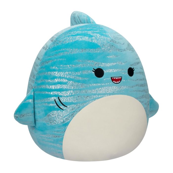 Squishmallows Lamar the Blue Whale Shark 12" Plush