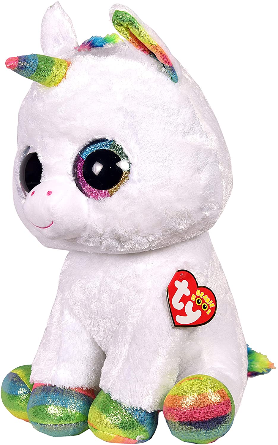 Ty Beanie Boos White Pixy Unicorn