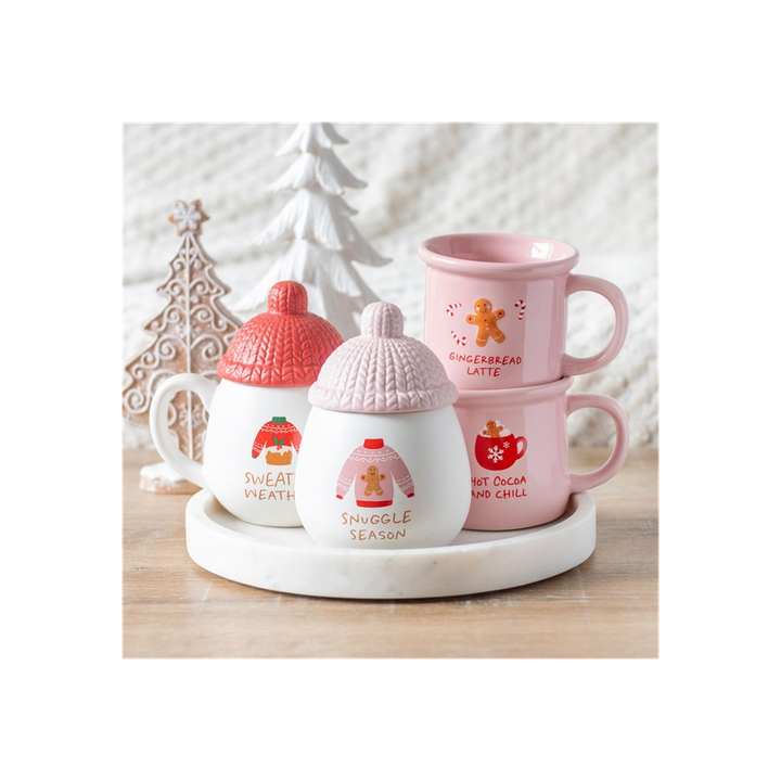 Sweater Weather Lidded Mug