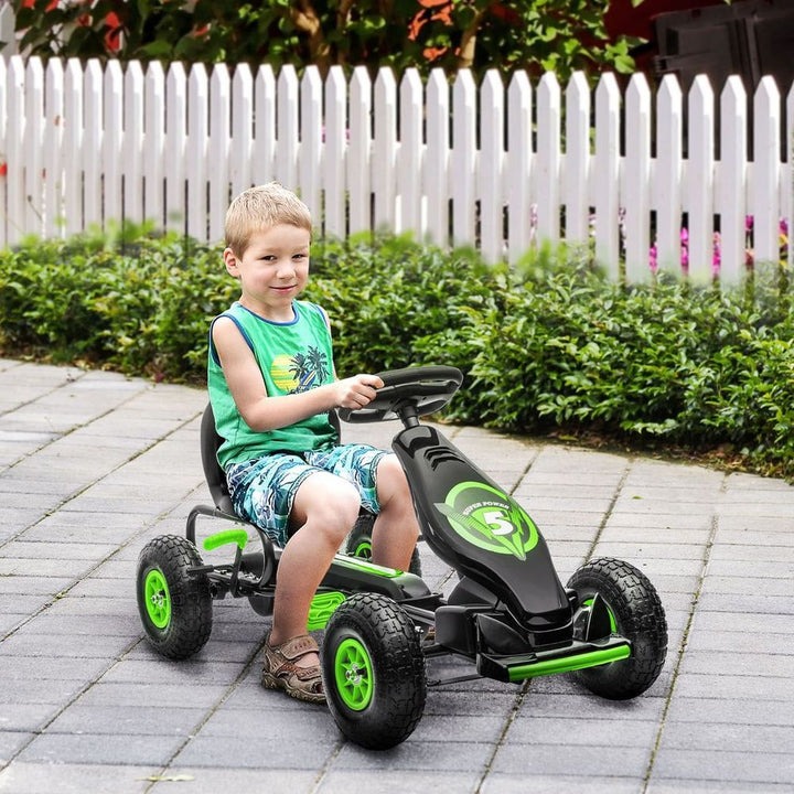 Kids Pedal Go Kart (Green)