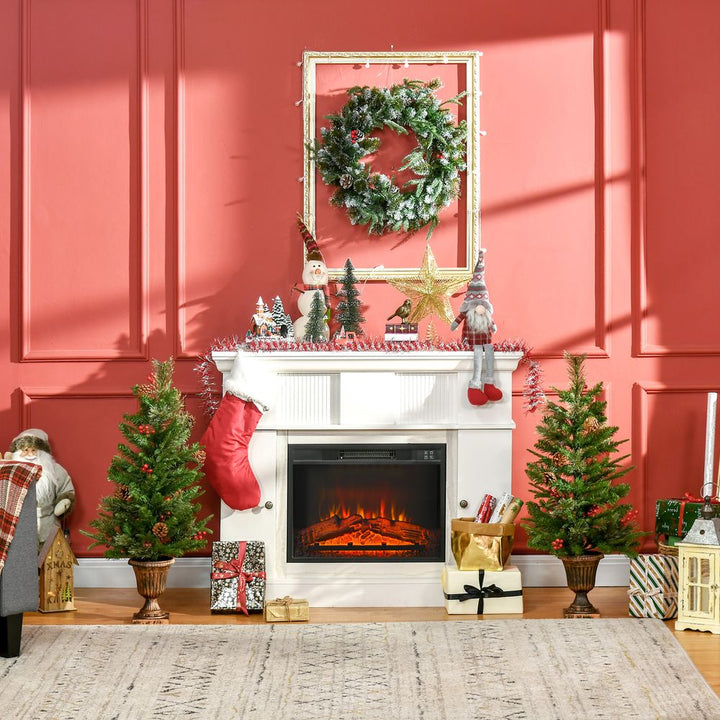 2 Piece 3' Artificial Christmas Trees