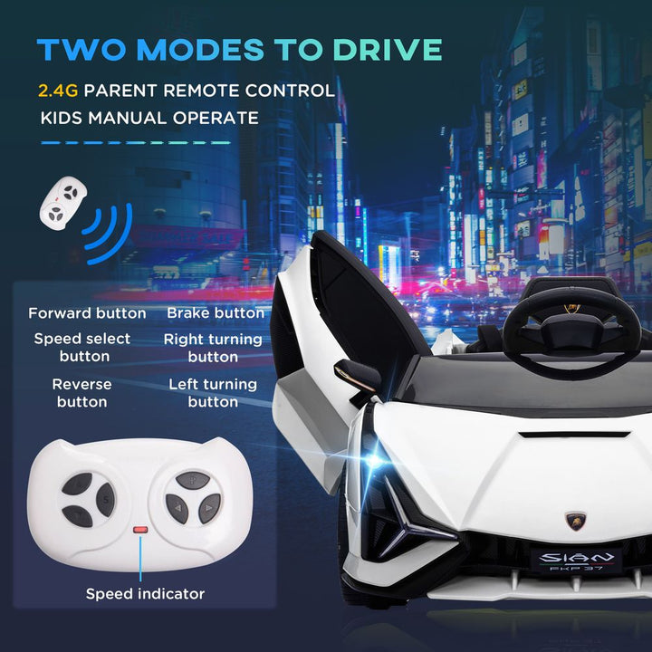 Lamborghini SIAN 12V Kids Electric Ride On Car