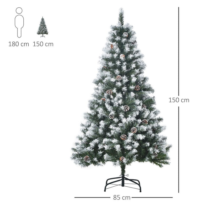 5ft Artificial Christmas Tree Xmas I