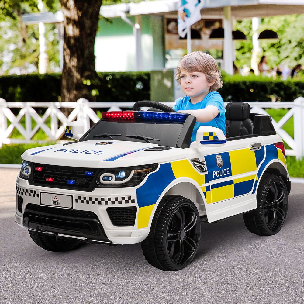 Police Car 12V Kid Electric Ride On Car