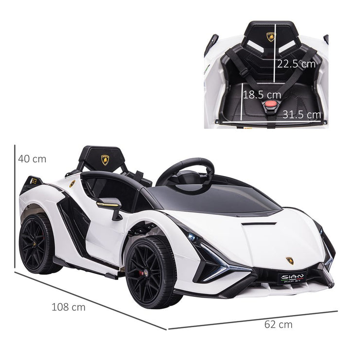 Lamborghini SIAN 12V Kids Electric Ride On Car