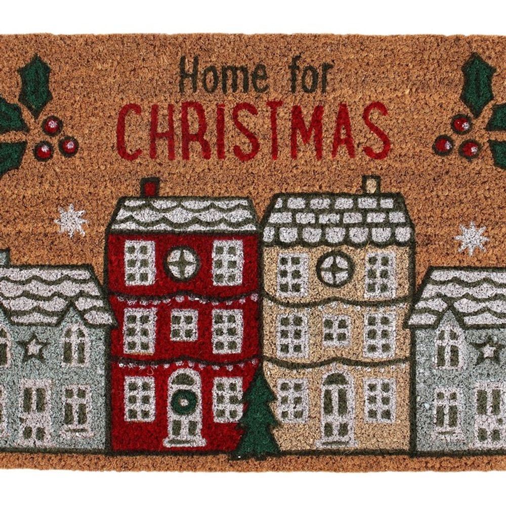 Home For Christmas Doormat