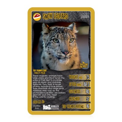 Top Trumps Classics Awesome Animals Card Game