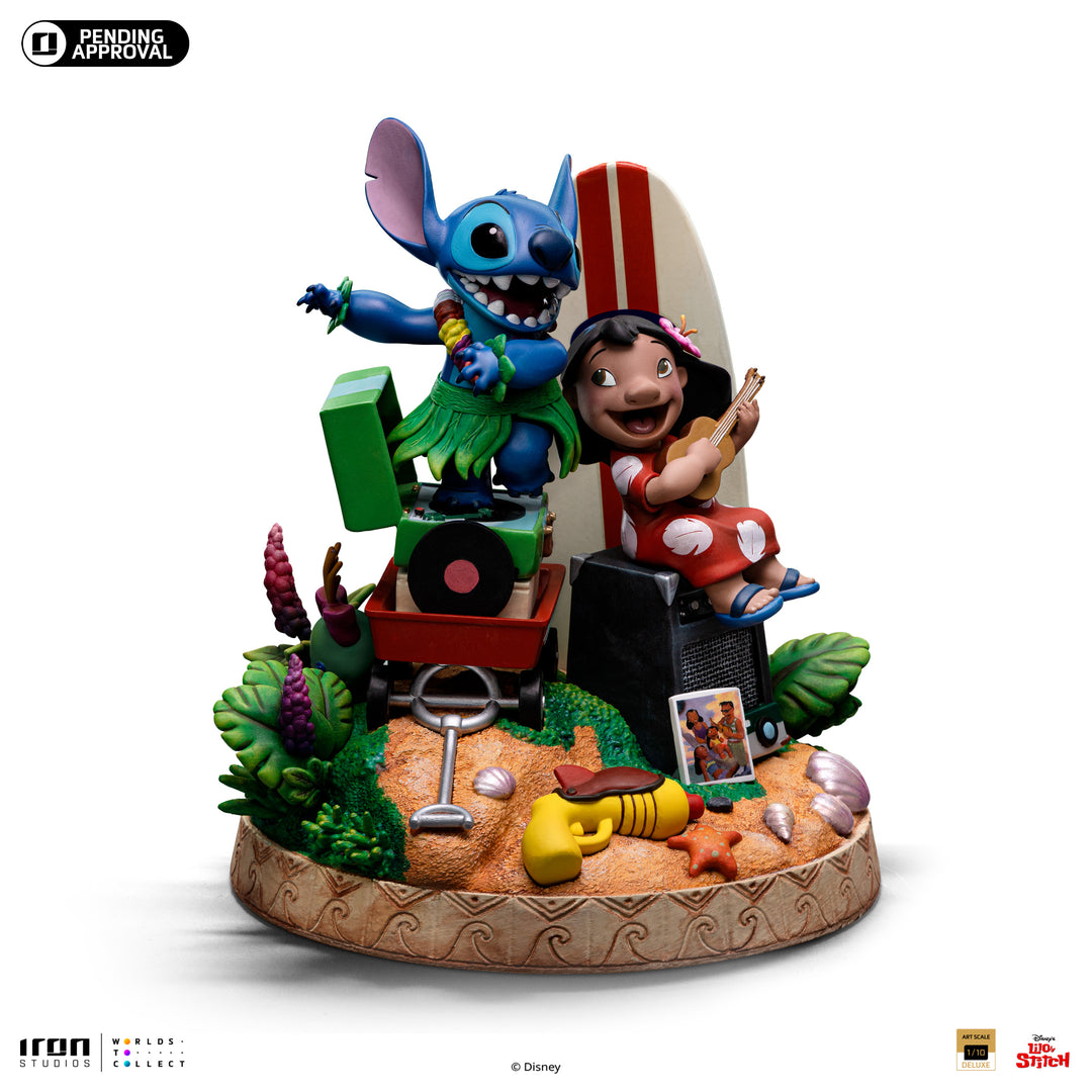 Iron Studios Lilo & Stitch Deluxe 1/10 Art Scale Limited Edition Statue