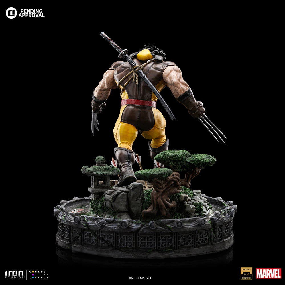 Iron Studios X-Men Wolverine Unleashed 1/10 Deluxe Art Scale Statue